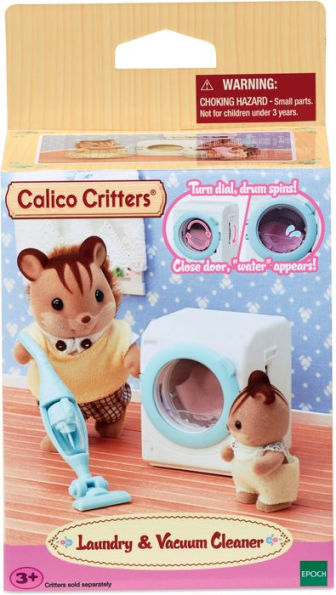 Calico Critters Laundry & Vacuum Cleaner