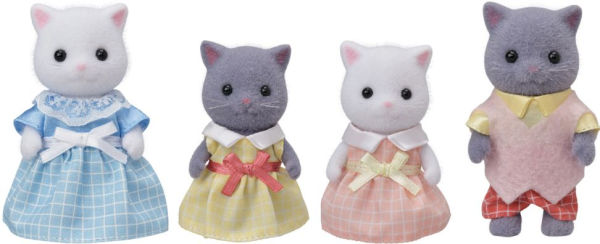 Calico Critters Persian Cat Family
