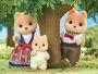 Alternative view 2 of Calico Critters Caramel Dog Family, Set of 4 collectible Doll Figures