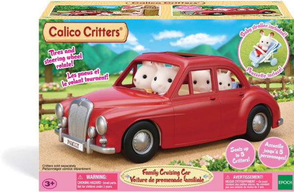 Calico Critters Family Cruising Car