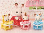 Alternative view 5 of Calico Critters Triplets Care Set, Dollhouse Playset with 3 Figures and Accessories