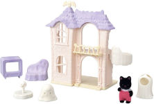 Alternative view 1 of Calico Critters Spooky Surprise House, Dollhouse Playset with Collectible Doll Figure
