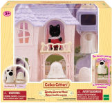Alternative view 2 of Calico Critters Spooky Surprise House, Dollhouse Playset with Collectible Doll Figure