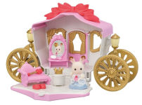 Alternative view 1 of Calico Critters Royal Carriage Set, Dollhouse Playset with Vehicle and Accessories