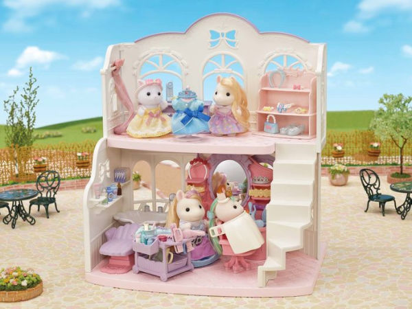 Calico Critters Pony's Hair Stylist Set, Dollhouse Playset with Figure and Accessories