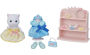 Calico Critters Princess Dress Up Set, Dollhouse Playset with Figure and Accessories