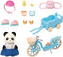 Alternative view 3 of Calico Critters Pookie Panda Girl's Cycle & Skate Set, Dollhouse Playset with Figure and Accessories
