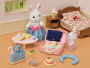 Alternative view 7 of Calico Critters Snow Rabbit Mother's Weekend Travel Set, Dollhouse Playset with Figure and Accessories