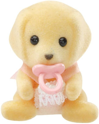 calico critters yellow labrador family