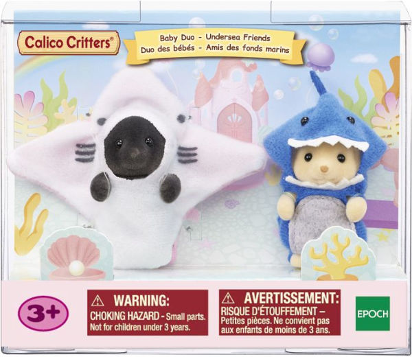 Calico Critters Underwater Friends Baby Figure Duo