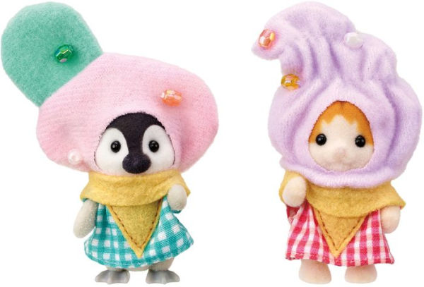 Calico Critters Ice Cream Sundaes Baby Figure Duo