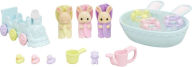 Title: Calico Critters Triplets Baby Bathtime Set, Dollhouse Playset with 3 Figures and Accessories