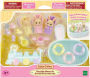 Alternative view 2 of Calico Critters Triplets Baby Bathtime Set, Dollhouse Playset with 3 Figures and Accessories
