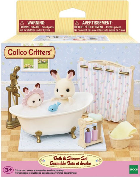 Calico Critters Bath & Shower Set