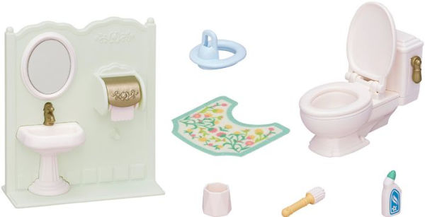 Calico Critters Toilet Set