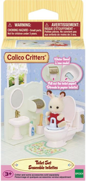 Calico Critters Toilet Set