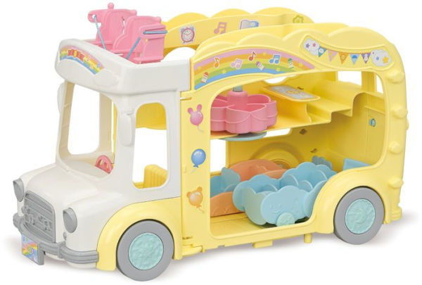 Calico Critters Rainbow Fun Nursery Bus