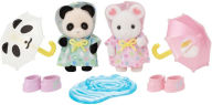 Calico Critters Nursery Friends -Rainy Day Duo