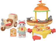 Title: Calico Critters Hamburger Stand