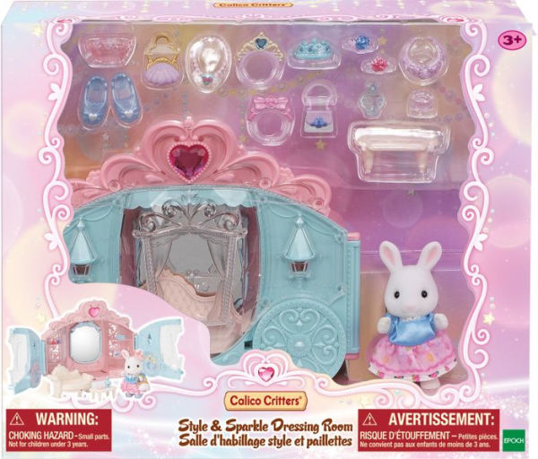 Calico Critters Style & Sparkle Dressing Room