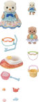 Alternative view 2 of Calico Critters Sea Otter Sisters Splashy Snorkel Set, Dollhouse Playset with 2 Figures and Accessories