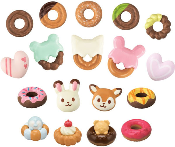 Calico Critters Dip Dip Donuts Wagon, Dollhouse Playset with Figure, Vehicle and Accessories