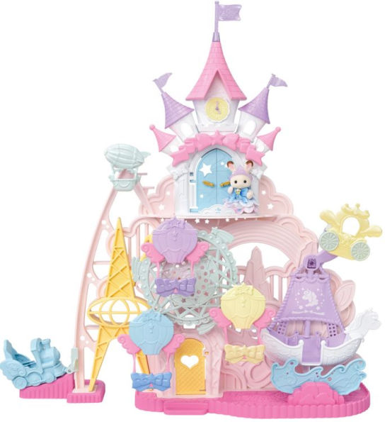 Calico Critters Baby Dream Amusement Park, Dollhouse Playset with 1 Collectible Doll Figure