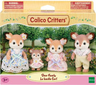 Title: Calico Critters Deer Family, Set of 4 Collectible Doll Figures
