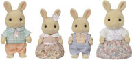 Title: Calico Critters Milk Rabbit Family, Set of 4 Collectible Doll Figures