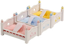 Alternative view 9 of Calico Critters - Triple Baby Bunk Beds