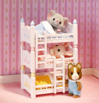 Alternative view 10 of Calico Critters - Triple Baby Bunk Beds