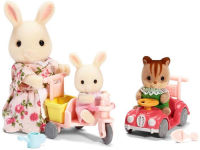 Alternative view 1 of Calico Critters Apple & Jake's Ride N Play