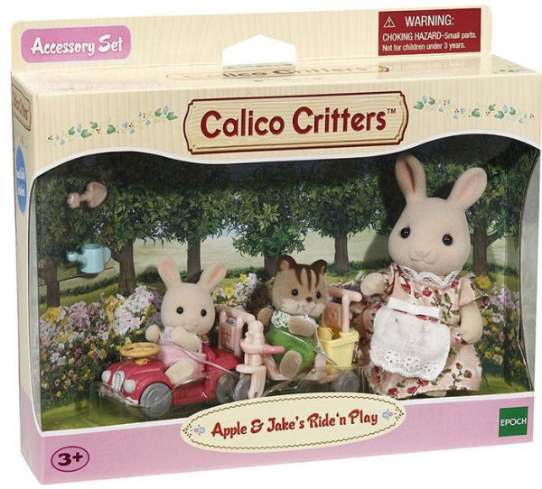 Calico Critters Apple & Jake's Ride N Play