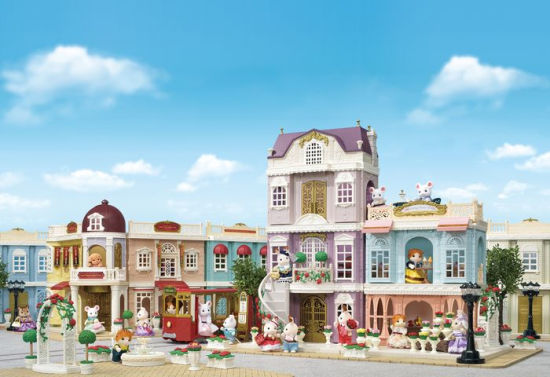 calico critters blooming flower shop