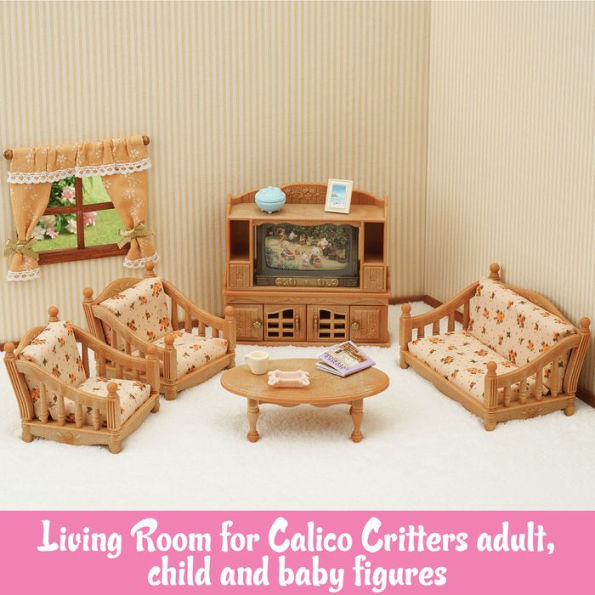 Calico Critters Comfy Living Room Set