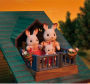 Alternative view 6 of Calico Critters Log Cabin Gift Set, Dollhouse Playset with 4 Collectible Figures, Furniture and Accessories