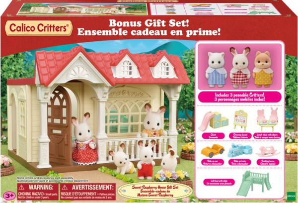 Calico critters shop raspberry house