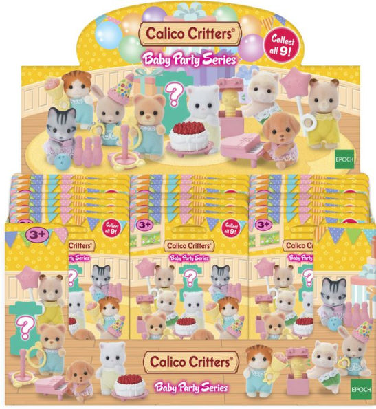 Epoch Calico Critters Baby Party Series Blind Bags, Dolls