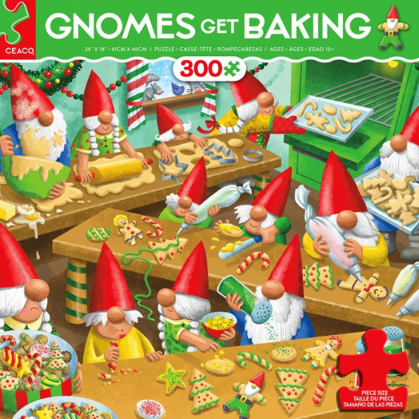 Gnomes Get Baking 300 Piece Puzzle