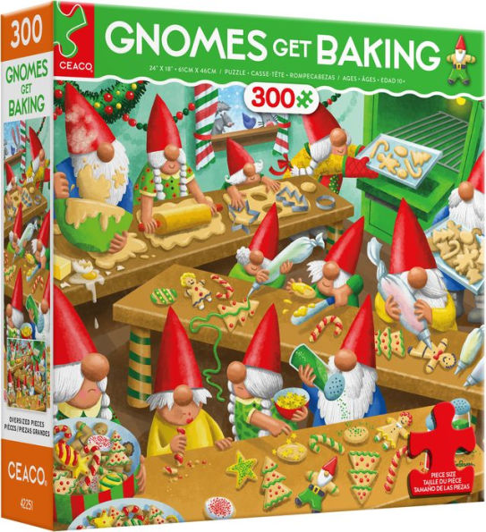 Gnomes Get Baking 300 Piece Puzzle