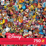 Alternative view 1 of Disney 750 pc Puzzle Collections - Disney Pins