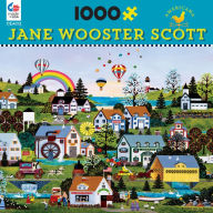 Title: Jane Wooster Scott Somewhere Over the Rainbow 1000 Piece Puzzle-B&N Exclusive