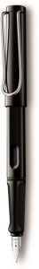 Lamy Safari Black Fountain Pen, Fine