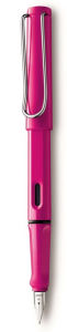 Title: Lamy Safari Pink Fountain Pen, Medium