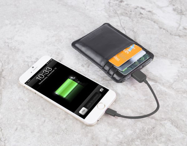 Slim size Mobile Power bank wallet