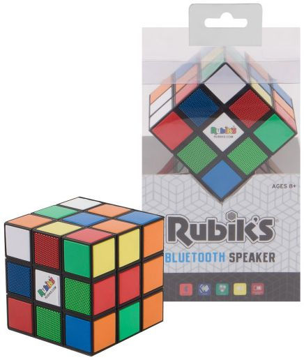 Rubiks Cube Rotating Bluetooth Light up Speaker