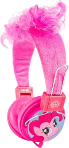 Title: My Little Pony Plush Headphone -3 Rainbow and 3 Pink