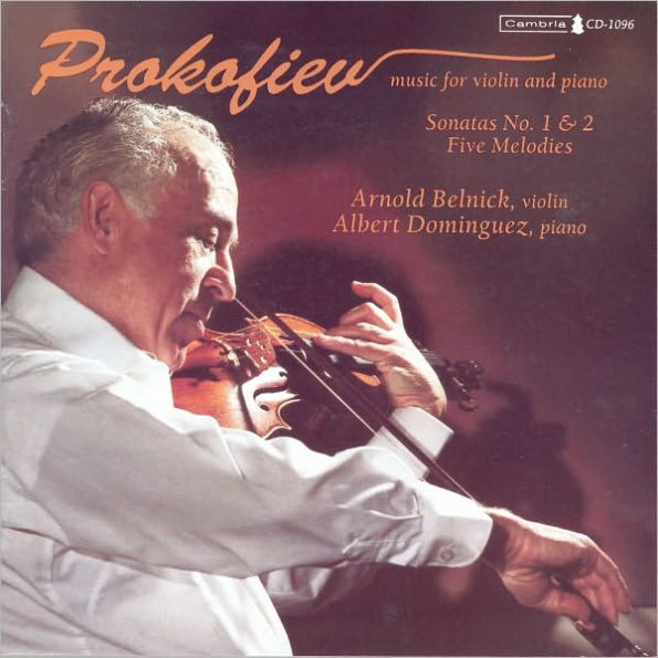 Sergei Prokofiev: Music for Violin and Piano