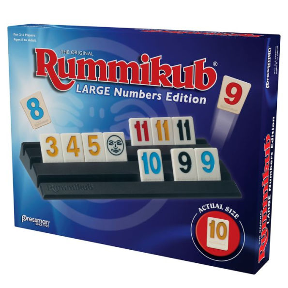 Rummikub Large Numbers Edition