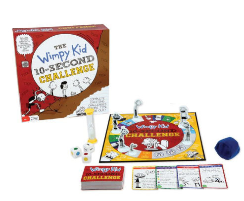 Pressman Diary of a Wimpy Kid 10-Second Challenge Board Game for sale online